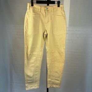 Pilcro Anthropologie The Wanderer Cream Utility Pants 6